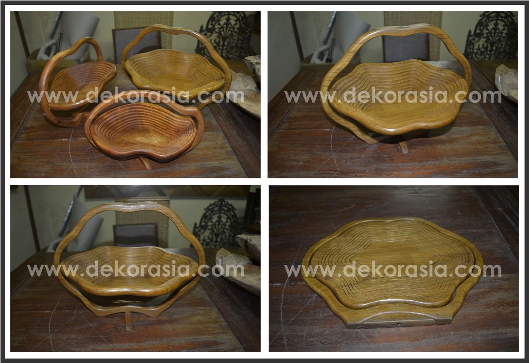 Wooden Craft fruit tray
